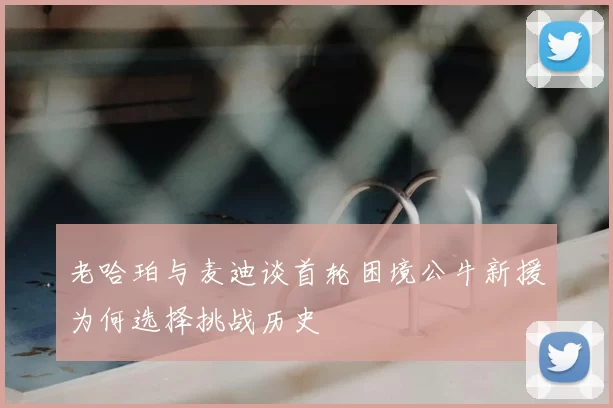 老哈珀与麦迪谈首轮困境公牛新援为何选择挑战历史